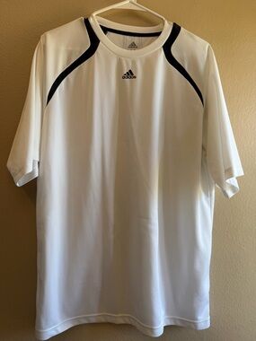 Vintage 2011 Adidas ClimaCool Training Shirt - White - Men’s XL